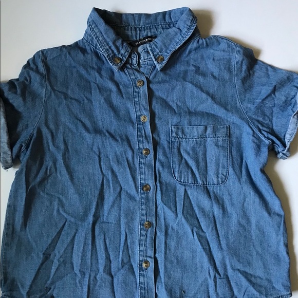 Brandy Melville Denim Top - Picture 1 of 5